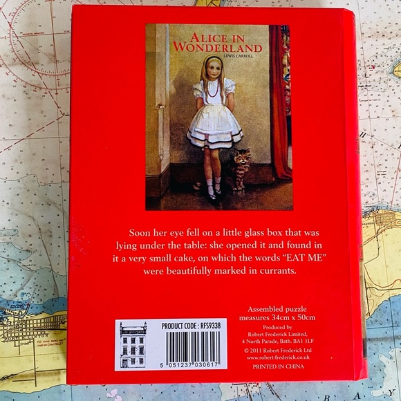 NEW Alice in Wonderland 500pc Jigsaw Puzzle Limited 2011 by Robert Frederick - Picture 2 of 4
